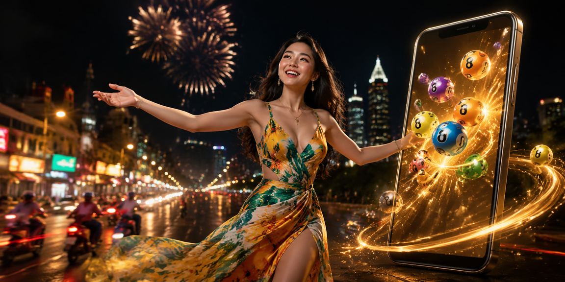 Không khí lễ hội xổ số tại TP. Hồ Chí Minh – người dùng tham gia cá cược điện tử